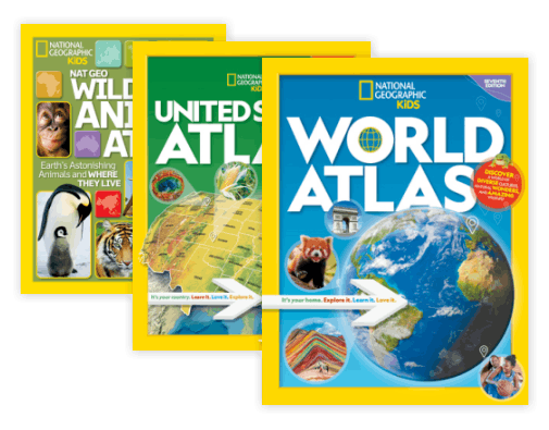 NATIONAL GEOGRAPHIC まとめて144冊程 National Geographic Kids Student World Atlas Fourth Edition -