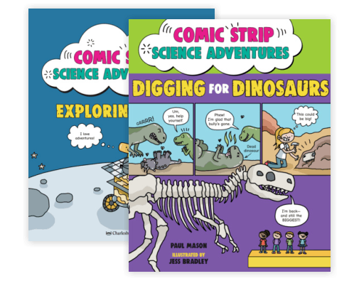 Science Comic Strip Examples Simple Comic Strip Science Adventures