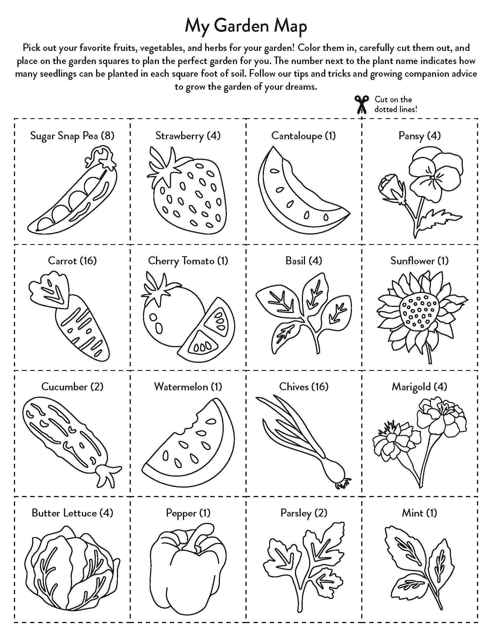 Click the image to see a printable PDF! Credit: Modern Sprout1