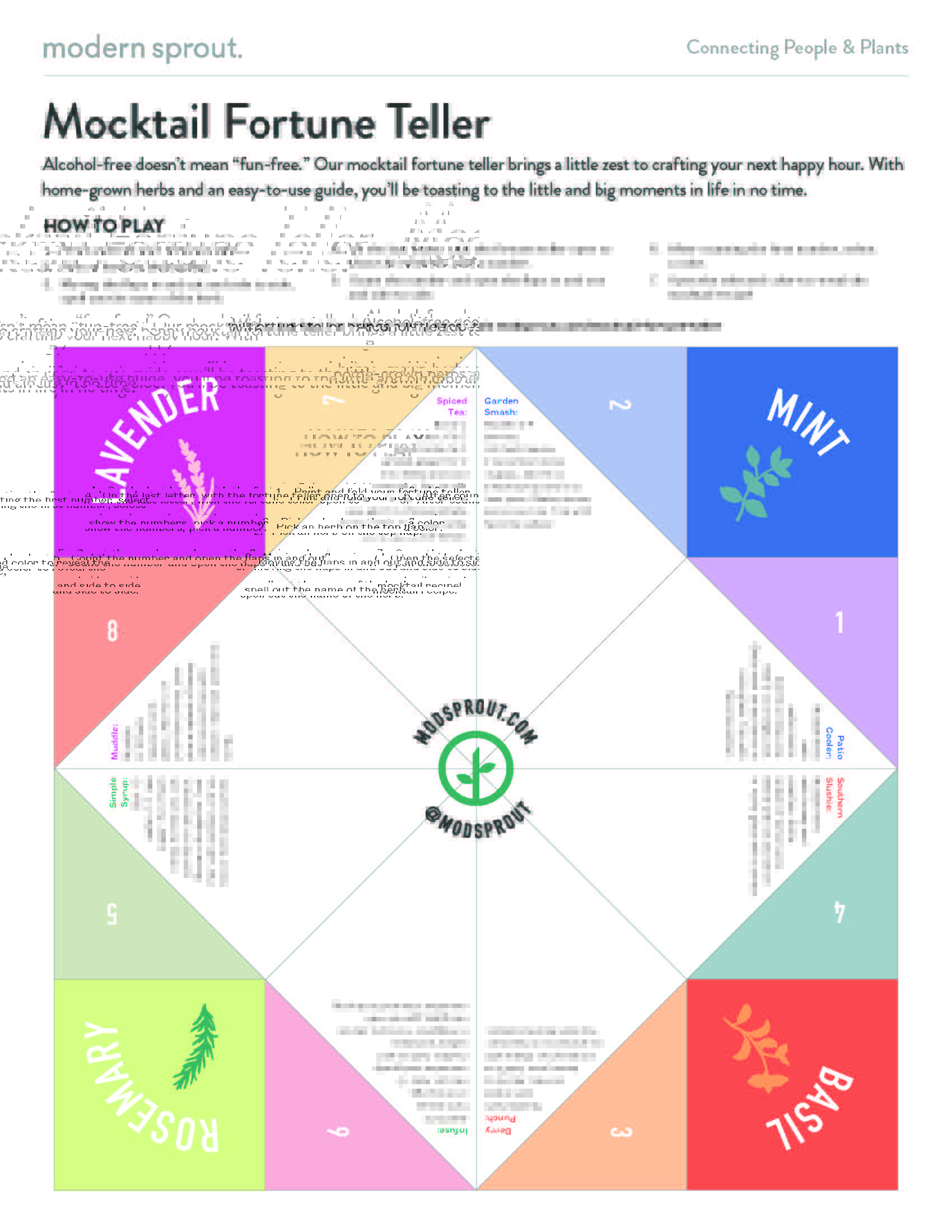 Click the image to see a printable PDF! Credit: Modern Sprout1