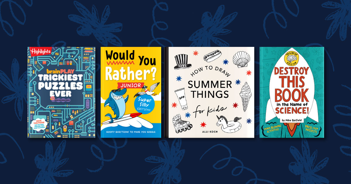 Keep your kids busy with fun adventures, from puzzles to science experiments.
